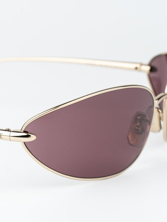Loewe Women Sunglasses Gold Purple Wraparound LW40164U 32U NEW AUTHENTIC main image 7